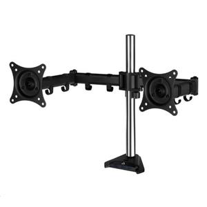 ARCTIC stolní držák Z2 Pro (Gen3) pro 2x LCD do 34", nosnost 2x15kg, 4x USB HUB, černý