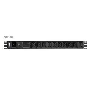 Aten PE0218S 1U Basic PDU s přepěťovou ochranou 10A Vstup C20 Výstup18x C13