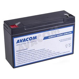 AVACOM Náhradní baterie (olověný akumulátor) 6V 12Ah do vozítka Peg Pérego F1