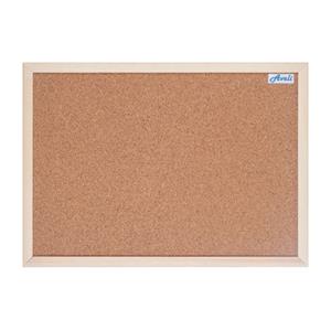 AVELI Korková nástěnka 90x120, dřevěný rám