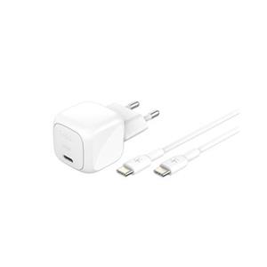 Belkin BOOST CHARGE™ 30W USB-C Power Delivery PPS nástěnná nabíječka + 1m USB-C na USB-C kabel, bílá