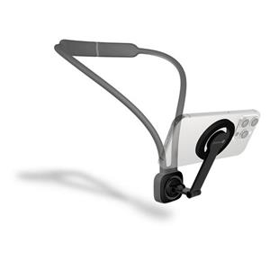 CONNECT IT MagSafe POV magnetický držák telefonu na krk ŠEDÝ