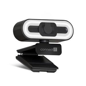CONNECT IT WebYouSee Pro webkamera s rozlišením Full HD (1920 × 1080 px) BLACK