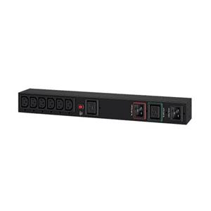 CyberPower Rack Mount Manual Bypass Switch PDU, 1x IEC C19/ 6x IEC C13, 16A