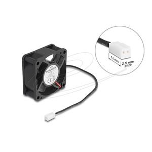Delock Axiální ventilátor: 5 V DC, 60 x 60 x 25 mm, černý