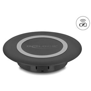 Delock Bezdrátová rychlonabíječka 15 W pro stolní montáž černá