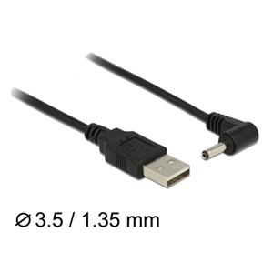 Delock Cable USB Power > DC 3.5 x 1.35 mm Male 90° 1.5 m