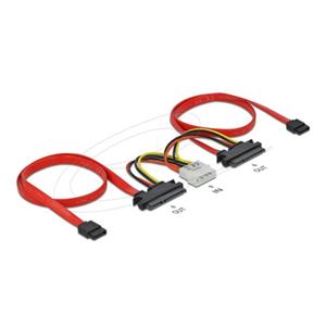 Delock Kabel HDD SATA All-in-One (50 cm) pro 2 HDD