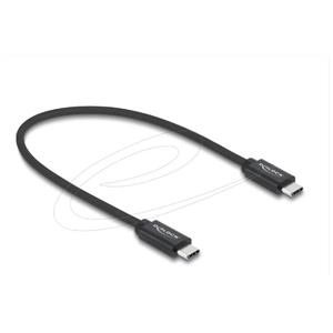 Delock Koaxiální kabel USB 40 Gbps USB PD 3.1 240 W 0,5 m