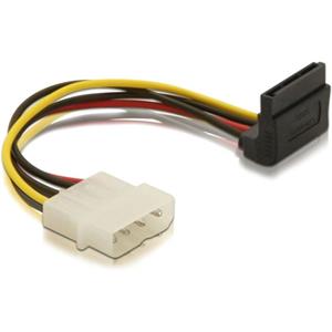 Delock Power Adapter Molex 4-pin samec na 1x SATA 15-pin kolmý nahoru