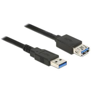 Delock Prodlužovací kabel USB 3.0 Typ-A samec > USB 3.0 Typ-A samice 5,0 m černý