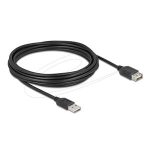 Delock USB 2.0 prodlužovací kabel EASY USB Type-A samec na EASY USB Type-A samice 5 m, černý