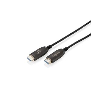 Digitus HDMI AOC hybridní optický kabel, UHD 8K, 90 m, černý