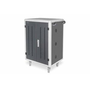 DIGITUS Mobilní nabíjecí skříňka pro notebooky/tablety do 16", UV-C Osvětlení-Sterilizace