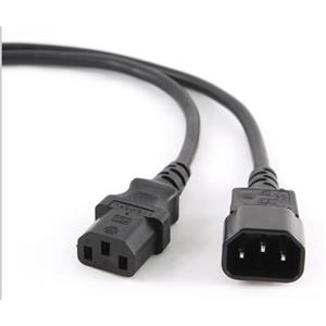 GEMBIRD Kabel síťový 1,8 m napájecí (C13 to C14), VDE