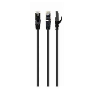 GEMBIRD Patch kabel S/FTP Cat. 6A LSZH, 0,5 m, černý