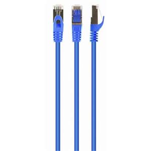 GEMBIRD Patch kabel S/FTP Cat. 6A LSZH, 0,5 m, modrý
