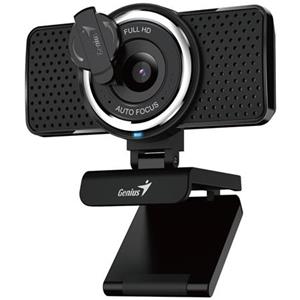 Genius ECam 8020AF,Webkamera, Full HD, 1920×1080, 30fps, autofocus, mikrofon, krytka soukromí, USB, USB-C, černá