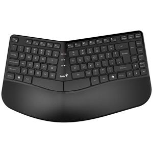 Genius Ergo KB-7000BT Klávesnice, bezdrátová, ergonomická, Bluetooth, 2,4GHz, USB, CZ+SK layout, Copilot klávesa,černá