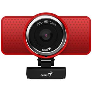Genius QCam 6000, Webkamera, Full HD 1080p, mikrofon, USB-C, USB-A, černá