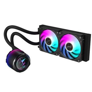 GIGABYTE vodní chladič AORUS WATERFORCE X II 240 120mm ARGB, LCD displej