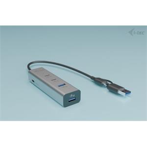 i-tec Universal Charging Metal HUB 2x USB-C + 2x USB-A Port, PD 85W