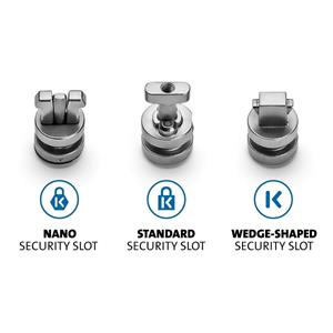 Kensington ClickSafe 3 v 1 kotevní sada pro T-Bar, Wedge, Nano Slots
