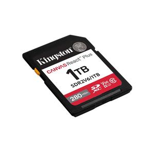 KINGSTON 1TB Canvas React Plus SDXC UHS-II 280R/100W U3 V60 for Full HD/4K