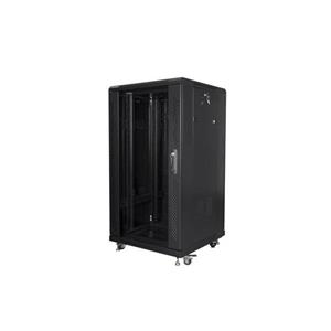 LANBERG Volně stojící skříň 19" 22U/600x600 černá (RAL9004) (v rozloženém stavu)