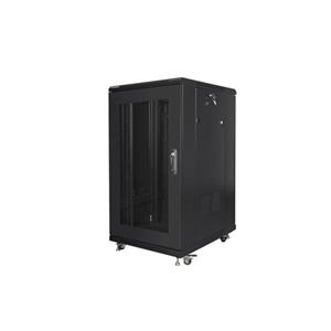 LANBERG Volně stojící skříň 19" 22U/600x800 černá (RAL9004) (v rozloženém stavu)