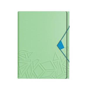 LEITZ Aktovka s přihrádkami UrbanChic, PP, A4, zelená