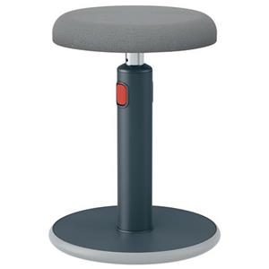 LEITZ Ergonomická balanční židle pro sezení/stání ERGO Cosy Stool, sametově šedá