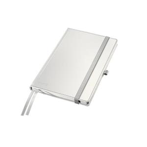 LEITZ Zápisník STYLE A5, tvrdé desky, čtverečkovaný, arktická bílá