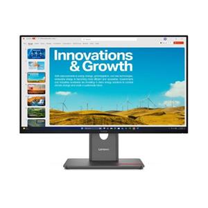 Lenovo LCD P24qd-40 23,8" IPS/16:9/2560x1440/4ms/300cd/m2/1500:1/HDMI/2xDP/USB/USB-C/RJ45/Repro/Pivot/šedá