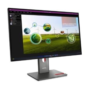 Lenovo LCD P27q-40 27"2560x1440 IPS/6ms/350cd/m2/1500:1/Repro/MC60/HDMI/2xDP/3xUSB-A/USB-C/USB-B/Pivot/VESA/černá