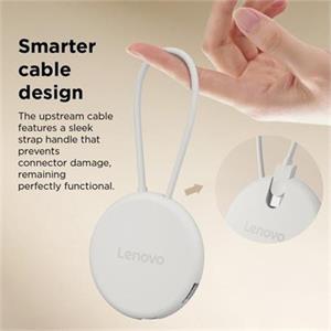 Lenovo Slim USB-C 3.2 Hub; 1x HDMI, 1x USB-A, 1x USB-C out, 1x USB-C in
