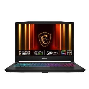 MSI Katana 15 HX B14WGK-457CZ/i7-14650HX/32GB/1TB SSD/RTX 5070, 8GB/15,6" QHD, 165Hz IPS/Win11 Home/černá