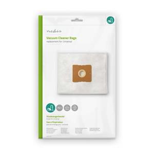 Nedis DUBG120AEP10- sáčky do Vysavače | 10 kusů | Syntetický | Nejprodávanější za: Philips / Electrolux | Bílá