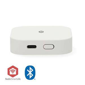 Nedis WIFIZBT10WT Brána SmartLife| Bluetooth® / Zigbee 3.0 | 50 Zařízení | Napájení z USB | Android™ / IOS | Bílá
