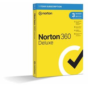 NORTON 360 DELUXE 25GB CZ 1uživatel pro 3 zařízení na 1rok_CZ box