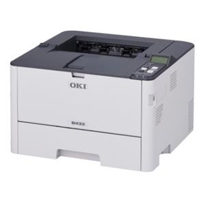 OKI B433dn A4, čb, 1200x1200, 40 ppm, USB 2.0, LAN, PCL 6, duplex
