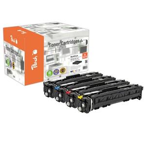 PEACH kompatibilní toner HP No 207X MultiPack, bk, c, m, y, 1x3150, 3x2450 výnos