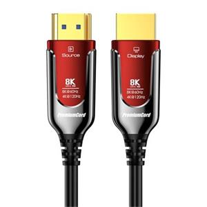 PremiumCord Ultra High Speed HDMI 2.1 optický fiber kabel 8K@60Hz,zlacené 30m