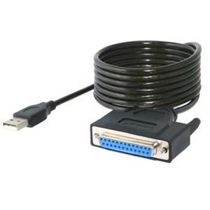 PremiumCord USB printer kabel USB na paralelní port (DB25F)