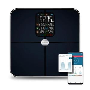 Salente BodyFit, chytrá osobní diagnostická fitness váha, Bluetooth, černá
