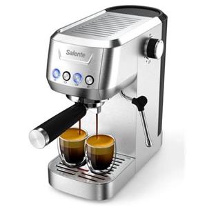 Salente Coffio, pákový kávovar, nerez