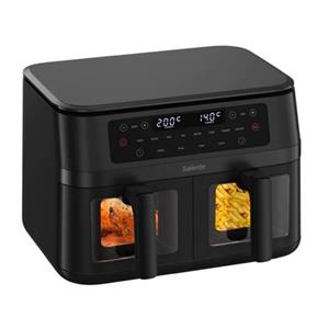Salente DoubleAir, duální horkovzdušná fritéza, 11 l, černá