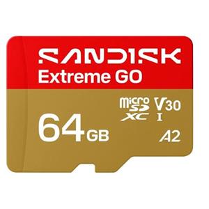 SanDisk Extreme GO MicroSD UHS-I 64GB 170MB/s(R) / 80MB/s(W)