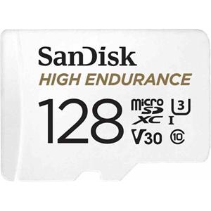 SanDisk High Endurance microSDHC 128GB + adaptér