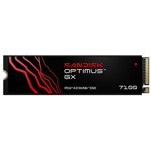 SANDISK OPTIMUS GX 7100 SSD NVMe 4TB PCIe, Gen4, (R:7000, W:6700MB/s)